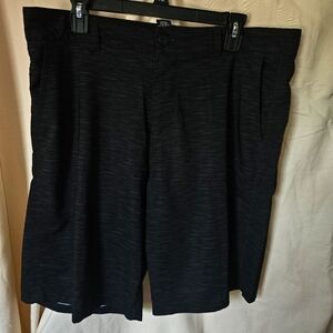 Black OP brand mens button front shorts